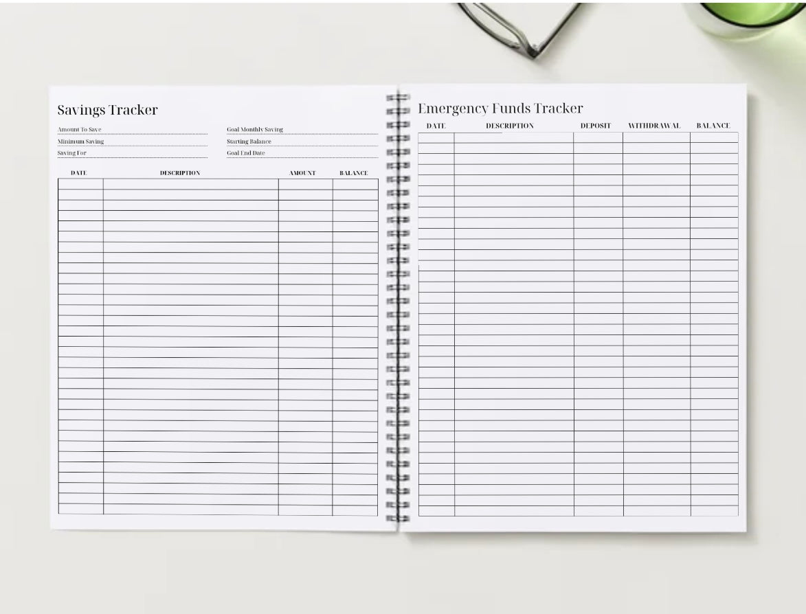 Savings Tracker (Digital/Printable)